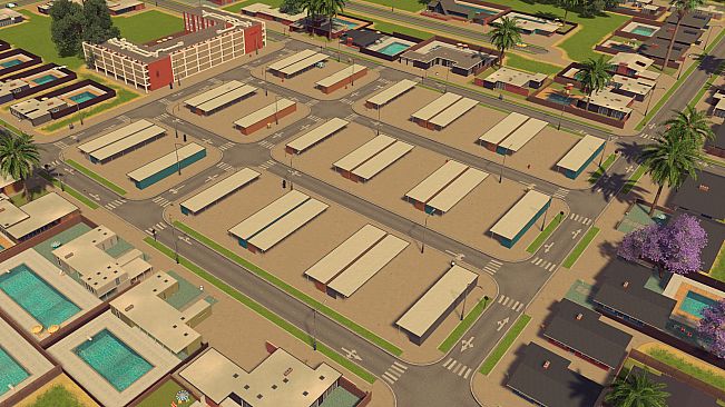 Cities: Skylines - CCP: Mid-Century Modern