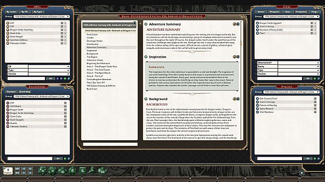 Fantasy Grounds - Fifth Edition Fantasy #26: Ambush at Dragon's Cove