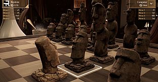 Chess Ultra Easter Island chess set