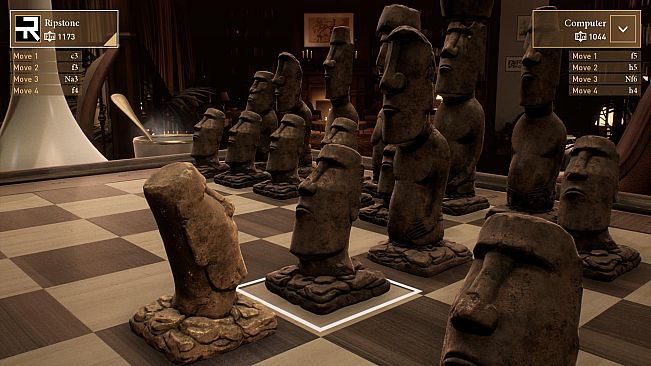 Chess Ultra Easter Island chess set