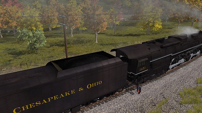 Trainz 2022 DLC - C&O 2-6-6-6 H8 - New River Mining Coal Run