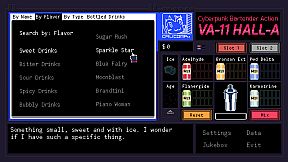 VA-11 Hall-A: Cyberpunk Bartender Action