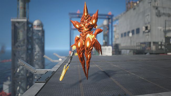 Exoprimal - Skywave Fire Guardian Set