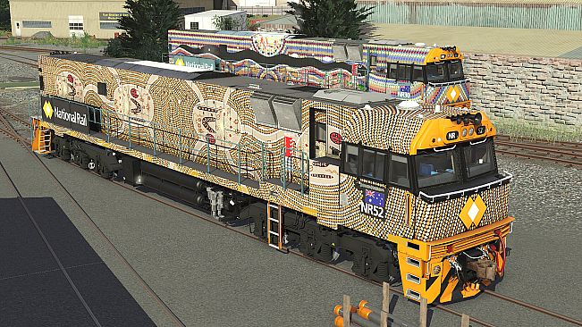 Trainz 2022 DLC - NR Class Locomotive - NR30 Warmi, NR52 Kungara Mankurpa