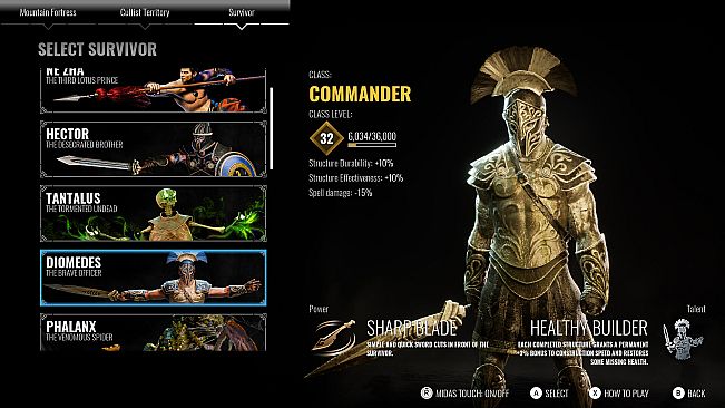 Achilles: Survivor - Supporter Pack