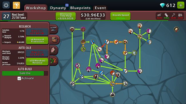 Crafting Idle Clicker