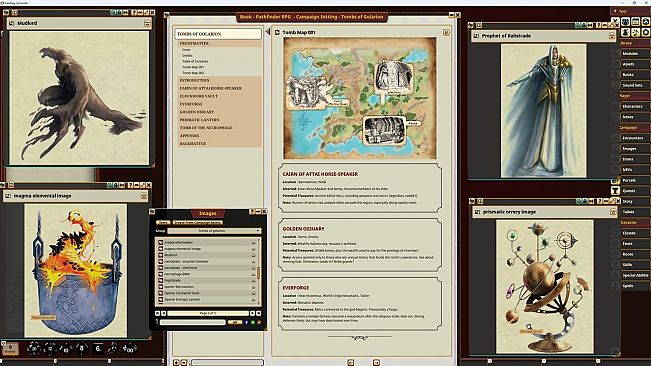 Fantasy Grounds - Pathfinder RPG - Campaign Setting: Tombs of Golarion