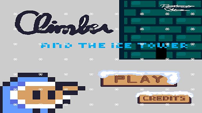 Climber and The Ice Tower