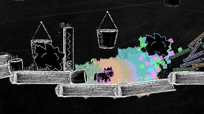 Blackboard Ponies