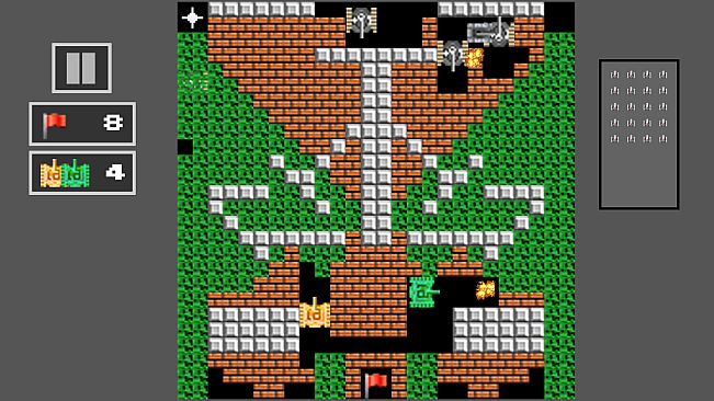 Tank Shoot 2D - Battle to save City Flag