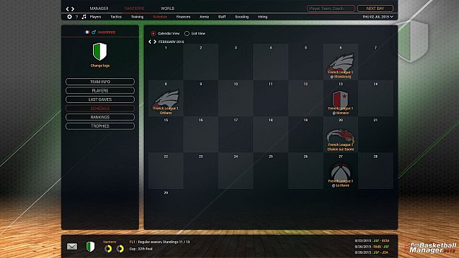 Pro Basketball Manager 2016