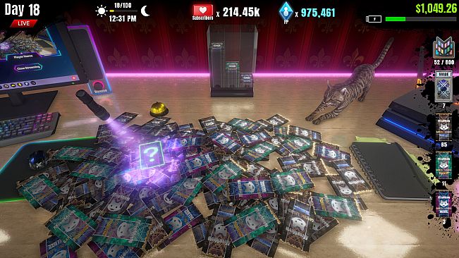 MeowMeow TCG: Rip & Ship Streamer Simulator