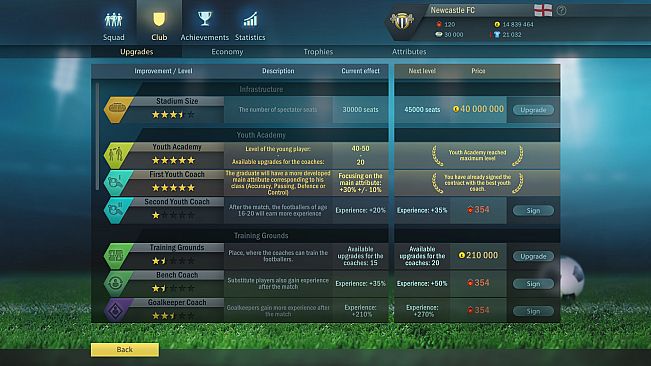 Football, Tactics & Glory: Football Stars