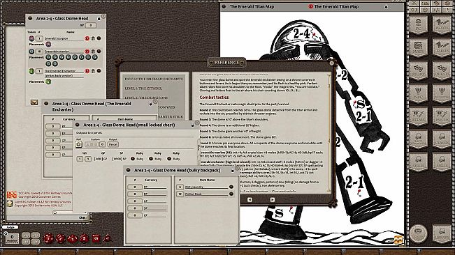 Fantasy Grounds - Dungeon Crawl Classics #69: The Emerald Enchanter (DCC)
