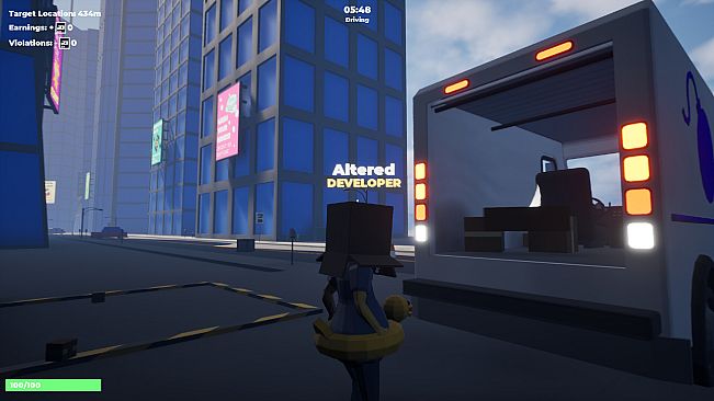 Exploding Delivery Service