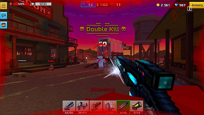 Pixel Gun 3D - Frost Dive Set