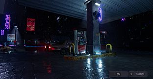 Late Night Gas Station