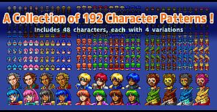 RPG Maker MZ - MEGA FANTASY Walking Actors and Faces