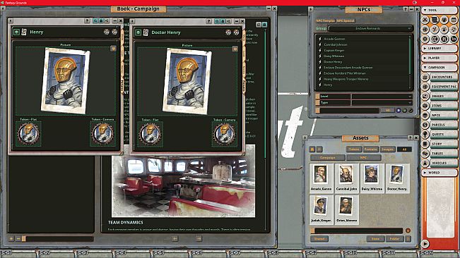 Fantasy Grounds - Fallout RPG - NPC Pack 2 - Enclave Remnants