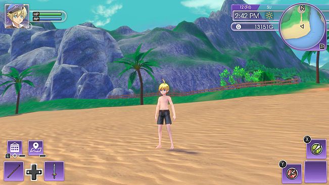 Rune Factory 5 - Famous Butlers Swimsuit Set + New Ranger Care Package Item Pack