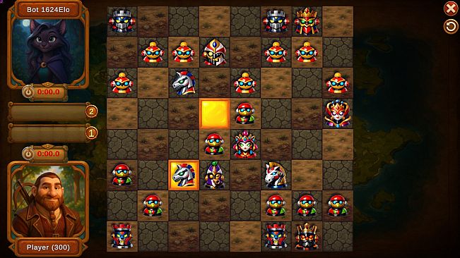 Choc Tactic for Chess Master - Mask of Bishop