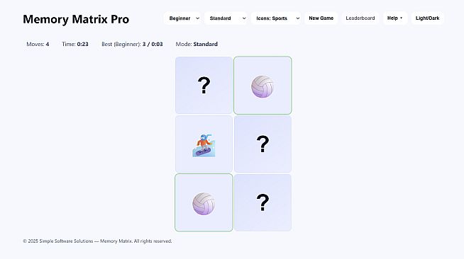 Memory Matrix Pro
