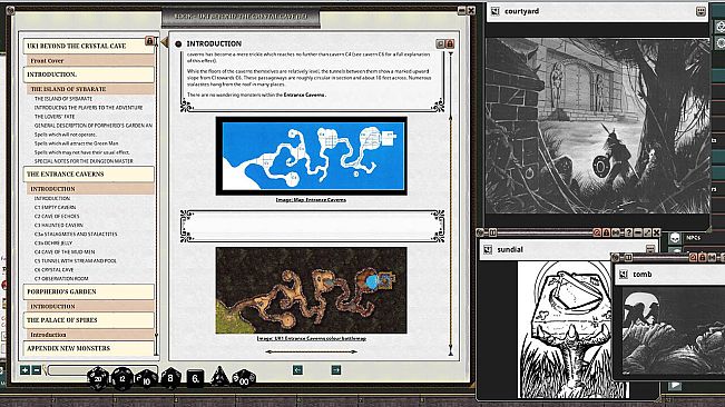 Fantasy Grounds - D&D Classics:UK1 Beyond the Crystal Cave (1E)