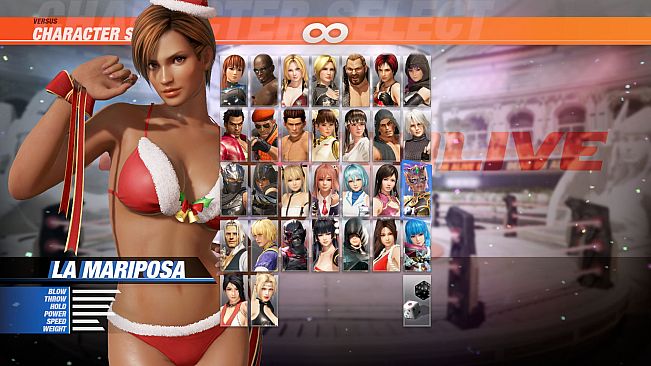 DOA6 Santa Bikini - La Mariposa