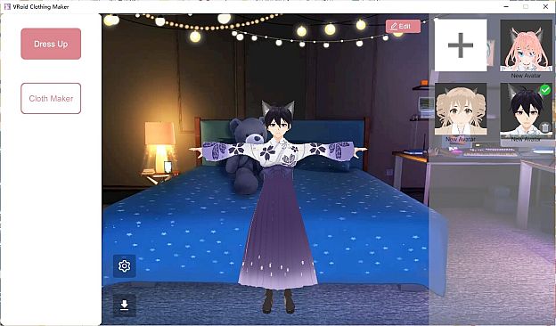VRoid Clothing Maker