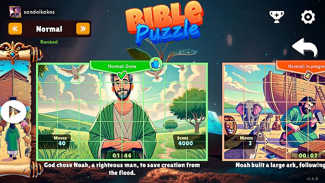 Bible Puzzle: Christian Game
