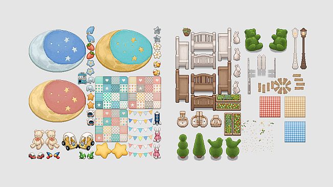 RPG Maker MV - Pastel Kawaii Assets