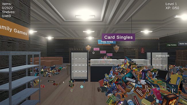 Game Store Cleanup