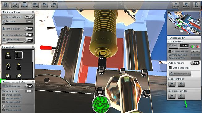 Lathe Machine Simulator