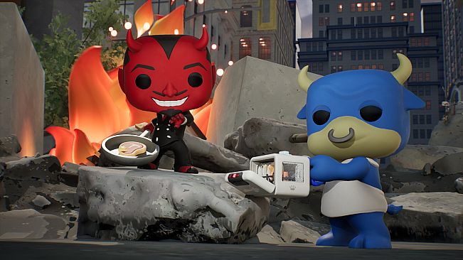 Funko Fusion - Fantastik Plastik Pack 4 - T-Bone and El Diablo