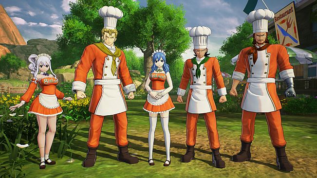 FAIRY TAIL 2 - Special Outfit Set "Luxury Restaurant"