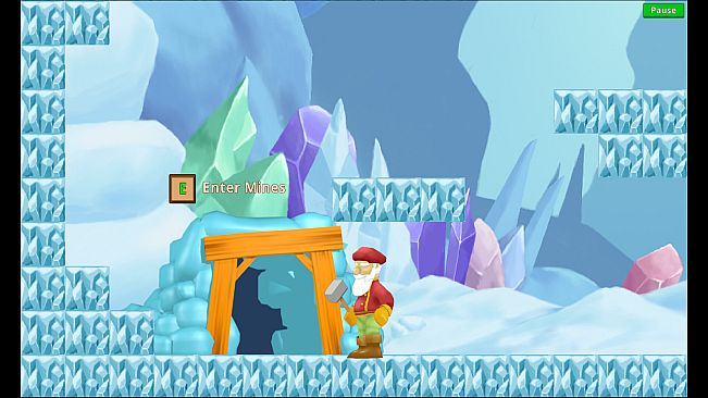 Blacksmith in a Glacier