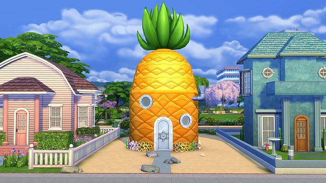 The Sims 4 SpongeBob’s House Kit