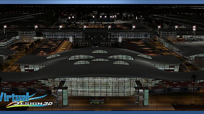 X-Plane 11 - Add-on: Aerosoft - SCEL Intl. Airport & Santiago City 2020