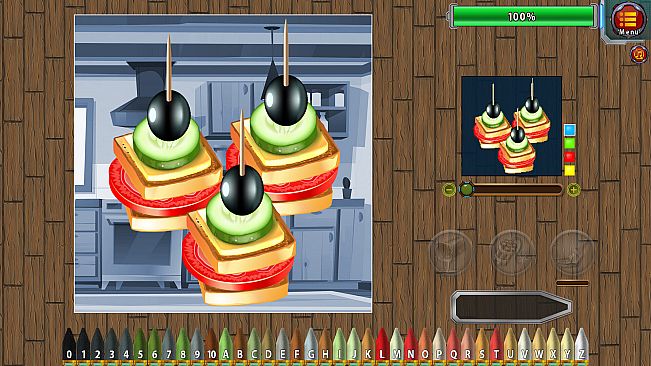 Paint By Numbers - Cooking Time! Ep. 4