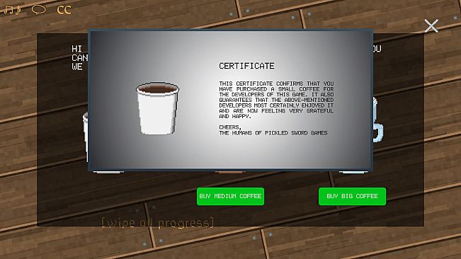 Small coffee for developers - Not Anyone's Business But My Own