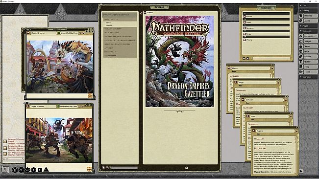 Fantasy Grounds - Pathfinder RPG - Campaign Setting: Dragon Empires Gazetteer