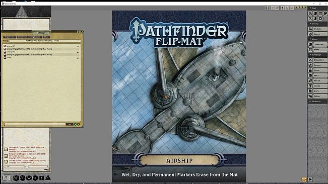 Fantasy Grounds - Pathfinder RPG - Pathfinder Flip-Mat - Airship