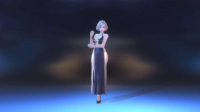 Angel Legion-DLC Cloud Dress (Black)