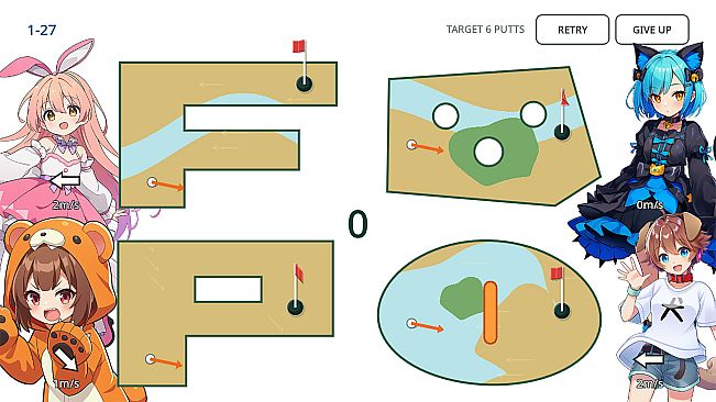 4 SCREENS, 1 PUTT