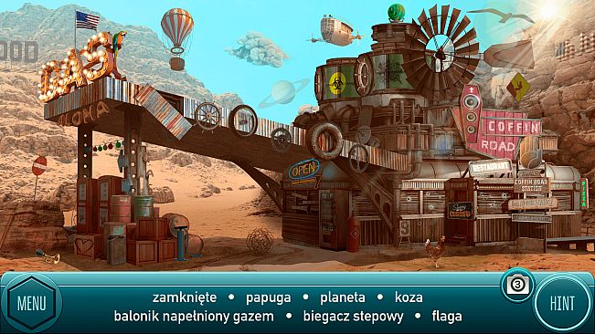 Cyber West: Hidden Object Games - Western