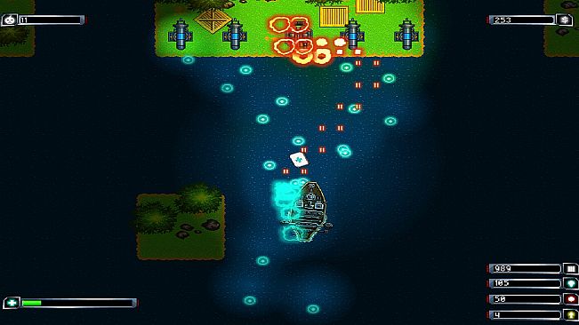 Warships On The Halloween Night