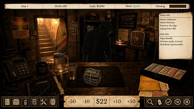 Blackwater Exchange - Starter Ledger