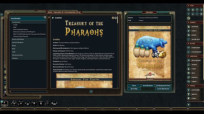 Fantasy Grounds - Treasury of the Pharoahs (PFRPG)