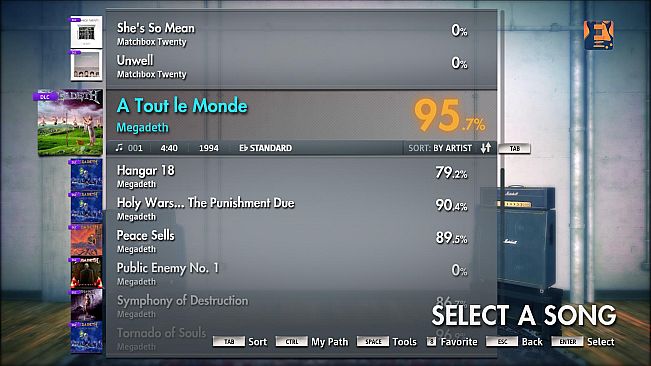 Rocksmith 2014 – Megadeth - “A Tout Le Monde”