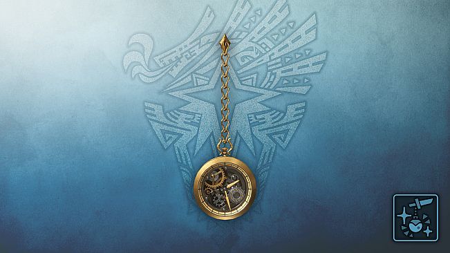 Monster Hunter World: Iceborne - Pendant: Mechanical Gold Watch